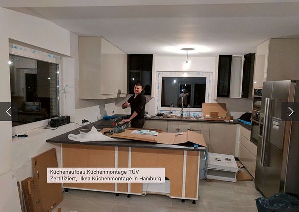 Küchenmontage TÜV-zertifiziert — IKEA Küche in Hamburg